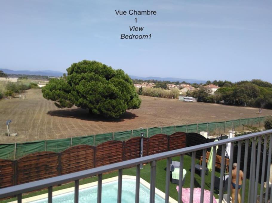 T2: 45M2 :4 Places :Independant Dans Villa Hyères Dış mekan fotoğraf