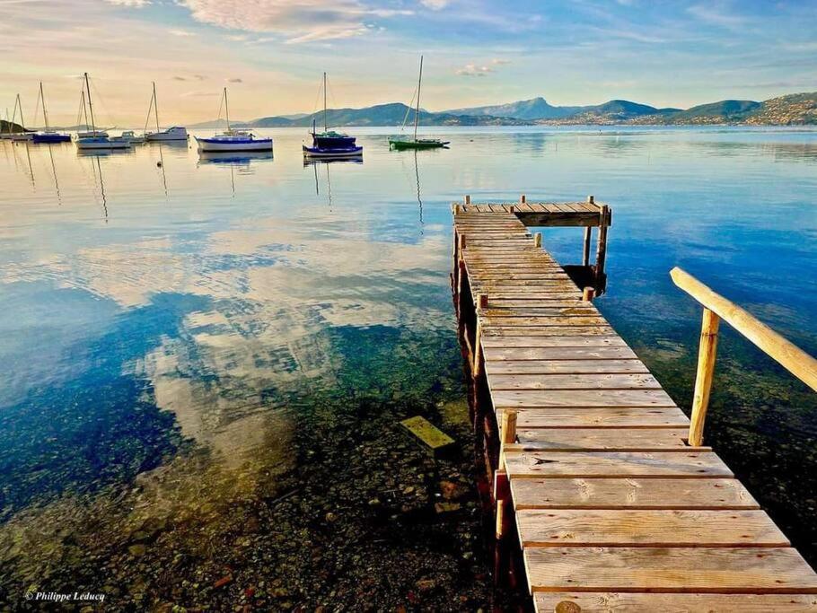 T2: 45M2 :4 Places :Independant Dans Villa Hyères Dış mekan fotoğraf